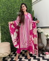 MT Special Cotton Printed Designer Kurti With Bottom Dupatta Wholesale Market In Surat

